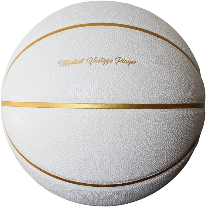 modest vintage player ltd white/gold leather basketball  ?modest vintage player ltd b0c6lcbffs