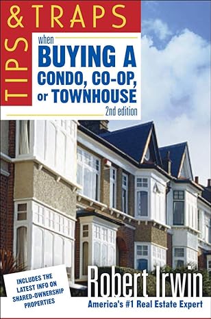 tips and traps when buying a condo co op or townhouse 2nd edition robert irwin 0071467955, 978-0071467957