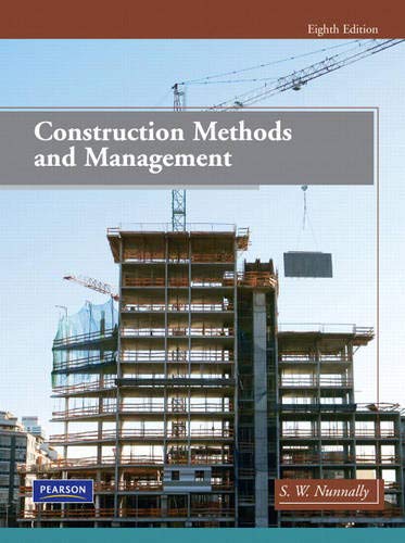 construction methods and management 8th edition stephens w.nunnally 0135000793, 9780135000793