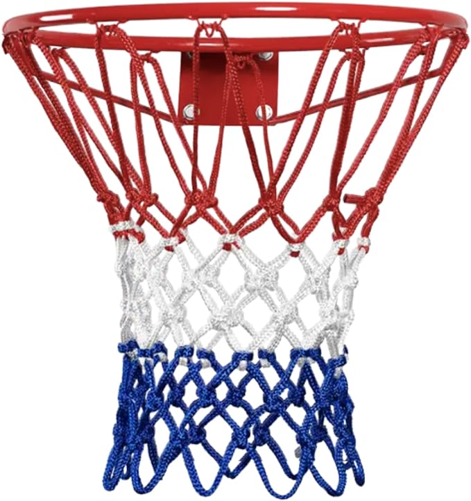 ‎bcmf select heavy duty outdoor all weather basketball net replacement anti whip uv resistant  ‎bcmf