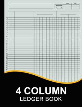 4 column ledger book 1st edition linda bookkeeping and small business book b0b7qzbvd9