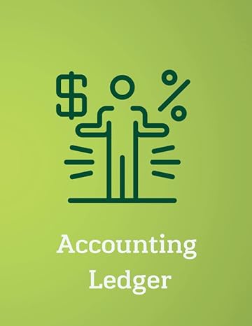 accounting ledger 1st edition moss and glow b0bq9rt529