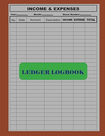 ledger log book income and expense 1st edition financial recording b0b6xn1rmt