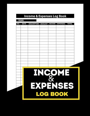 income and expenses log book 1st edition rover cassandra b0c2rtn8ry