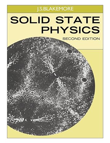 solid state physics 2nd edition j. s. blakemore 0521313910, 978-0521313919