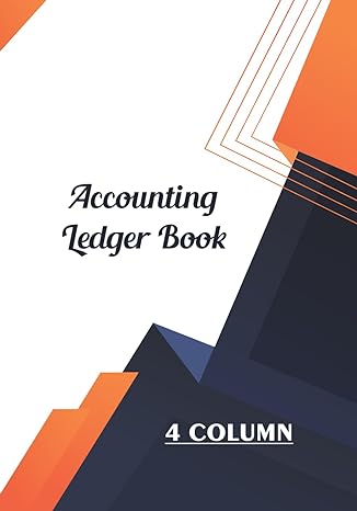 accounting ledger book 4 column 1st edition robert charlie b0cn78px19