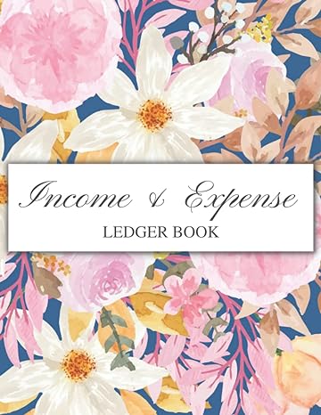 income and expense ledger book 1st edition ledger book press b0bcnrby89