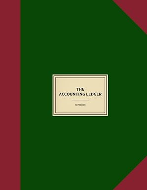the accounting ledger notebook 1st edition lloyd press b0cfzjkym6