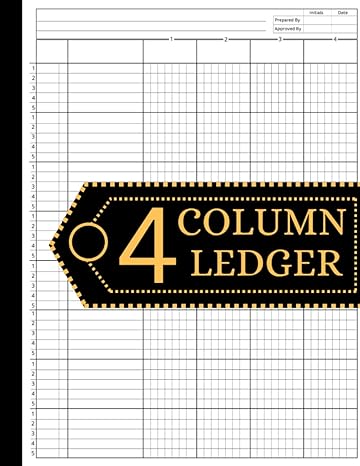 4 column ledger 1st edition jr publication b0c1jgpkzt