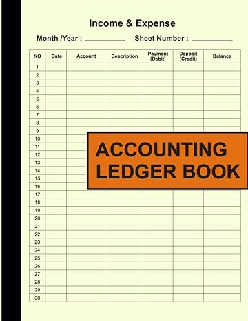 accounting ledger book 1st edition easy auto publishing b0bd7pml4k