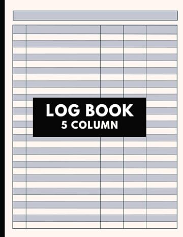 log book 5 column 1st edition lana fox b0ckpqxvrb