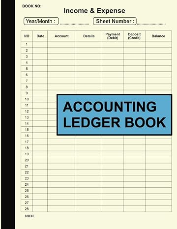 accounting ledger book 1st edition easy auto publishing b0bczqkm3m