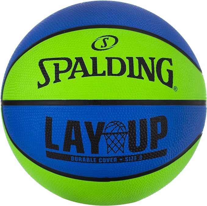 spalding lay up mini outdoor basketball 22  ‎spalding b08qjm7fjd