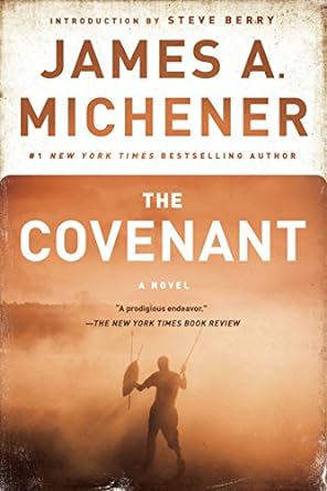 the covenant a novel  james a. michener, steve berry 0812986695, 978-0812986693