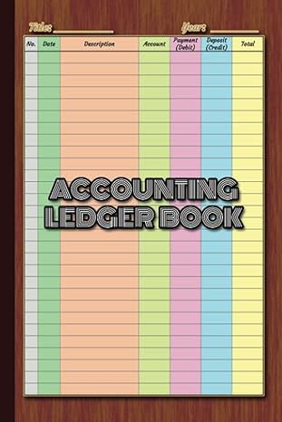 accounting ledger book 1st edition merry lines b0c6vz76qk