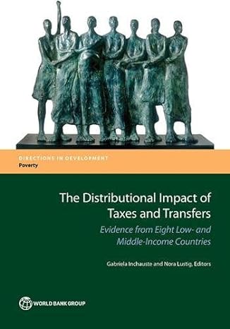the distributional impact of taxes and transfers evidence from eight developing countries 1st edition world