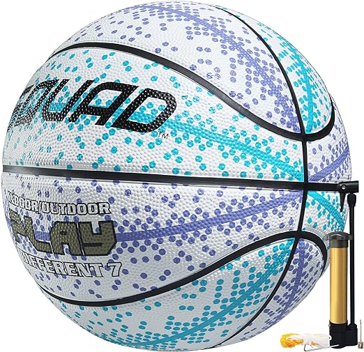squad ultra grip foam rubber basketball size 7 improved durable bounce for outdoor  ?squad b0ccv59nt6