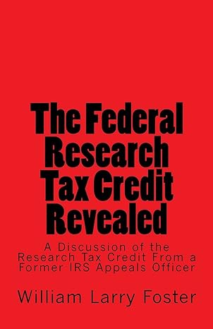 the federal research tax credit revealed a discussion of the research tax credit from a former irs appeals