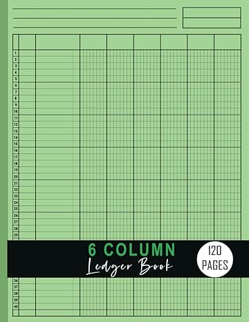 6 column ledger book 1st edition customizelog b0bv43cvq5