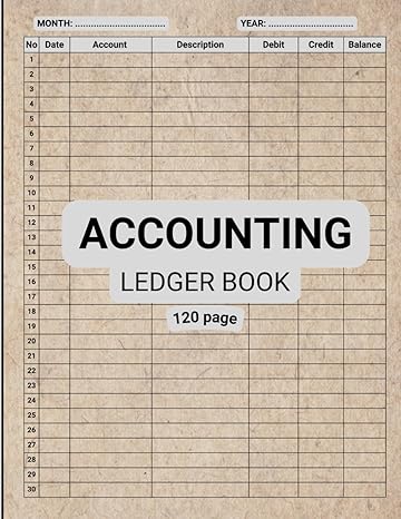 accounting ledger book 1st edition a. e. puscaciu creation b0ckr27nn8