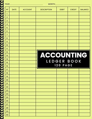 accounting ledger book 1st edition nad ledgers b0bylvmg7j