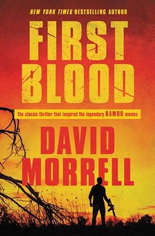first blood  david morrell 1538711370, 978-1538711378