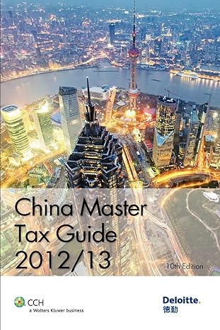 china master tax guide 10th edition deloitte touche tohmatsu 9881552435, 978-9881552433