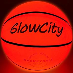 glowcity led light up basketball size 5 inch ideal for youth and pre teen night games  ?glowcity b07kqs5n2j