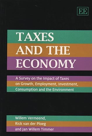 taxes and the economy a survey on the impact of taxes on growth employment investment consumption and the