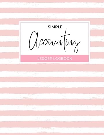 simple accounting ledger logbook 1st edition breezy colors design b0c6w15l33
