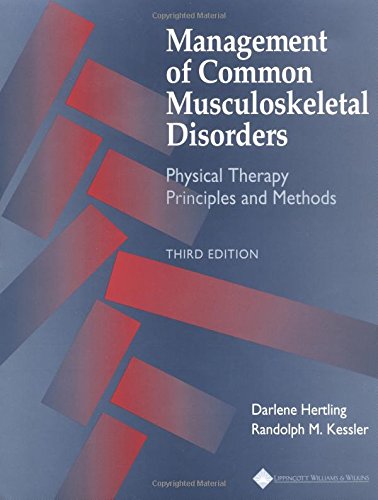 management of common musculoskeletal disorders physical therapy principles and methods 3rd edition darlene
