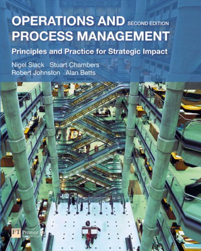 operations and process management principles and practice for strategic impact 2nd edition nigel slack ,