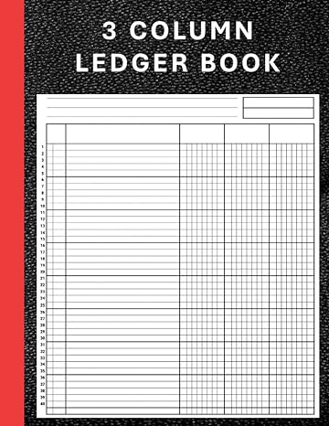 3 column ledger book 1st edition ferris powers publishing b0bgn8ygt6