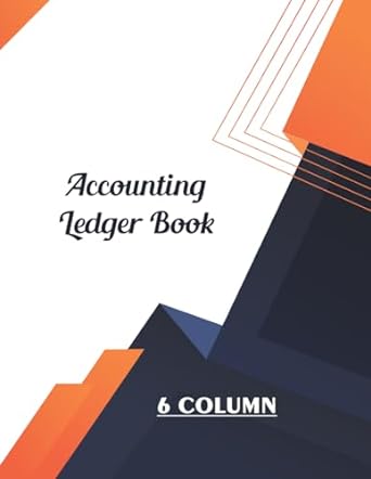 accounting ledger book 6 column 1st edition robert charlie b0cn83zmf4