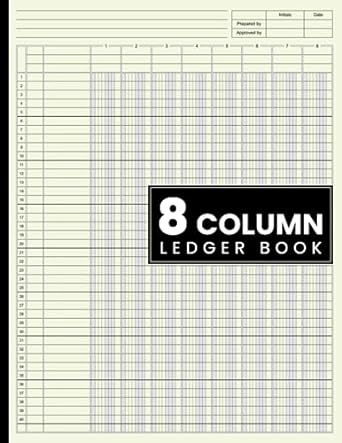 8 column ledger book 1st edition nad column ledgers edition b0bw2kjjjp