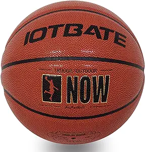 iotbate basketball 29 5 standard offical size 7 indoor outdoor basketball pu leather game basketball 