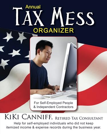 annual tax mess organizer for self employed people and independent contractors help for self employed