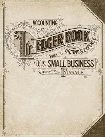 accounting ledger book income and expenses for small businesses and personal finance 1st edition grace
