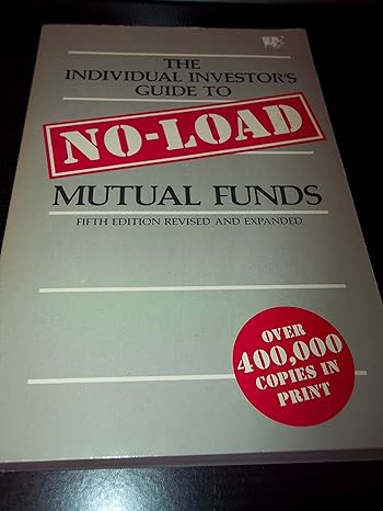 the individual investors guide to no load mutual funds 5th edition gerald perritt ,gerald w. individual