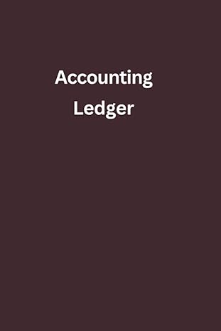 accounting ledger 1st edition dr publishers b0c9sbxpx4