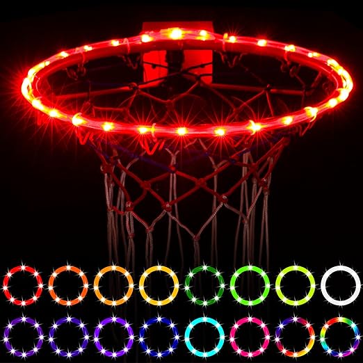 waybelive led basketball hoop/rim lights remote control 16 color  ‎waybelive b086v69y1p