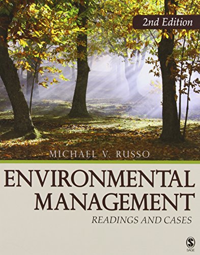 environmental management readings and cases 2nd edition michael v. russo 1412979048, 9781412979047