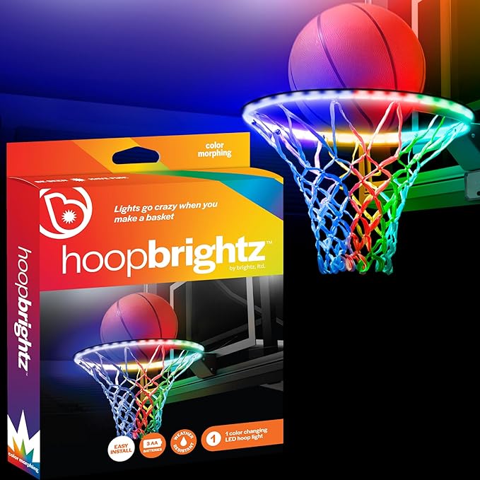 brightz hoop led light basketball color changing motion sensing fun unique for adults  ‎brightz b09kkqsjnk