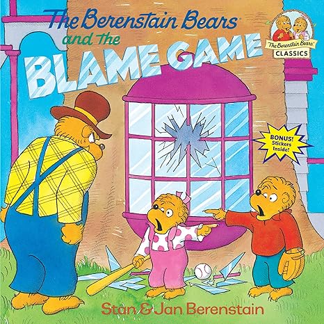 the berenstain bears and the blame game  stan berenstain, jan berenstain 0679887431, 978-0679887430