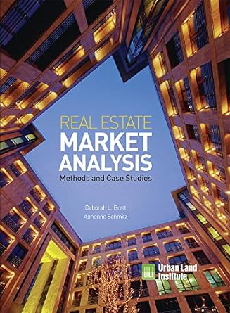 real estate market analysis methods and case studies 2nd edition deborah l. brett ,adrienne schmitz