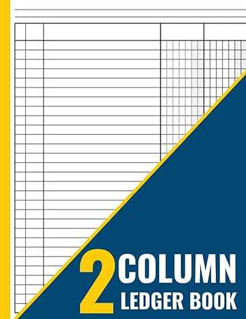 2 Column Ledger Book