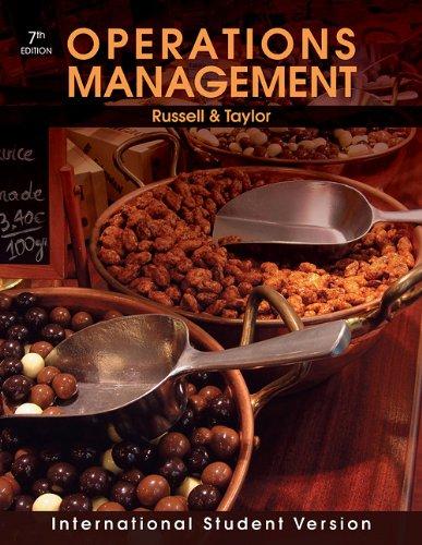 operations management creating value along the supply chain 7th edition roberta russell , bernard taylor