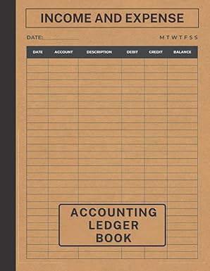 income and expense accounting ledger book 1st edition berne spence b0b38cx8p3