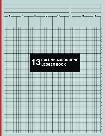 13 column accounting ledger book 1st edition mariam columnar ledger b0cgc7ftp2