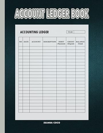 account ledger book 1st edition sujana mlambo coco b0c5pnl49v